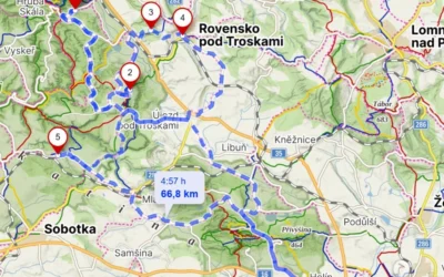 Trosky a Jičín na elektrokole
