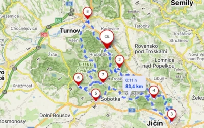 Výlet přes Jičín – Sobotku – Kost – Turnov na celý den